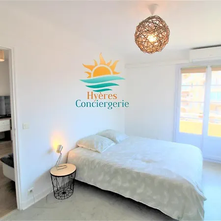 Apartamento T3-Les Iles- Clim/Pk-Hyeres Centre -Plage 10Min *
