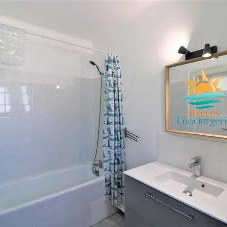 דירה T3-Les Iles- Clim/Pk-Hyeres Centre -Plage 10Min *